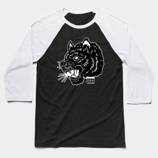 Black Wolf Baseball T-Shirt